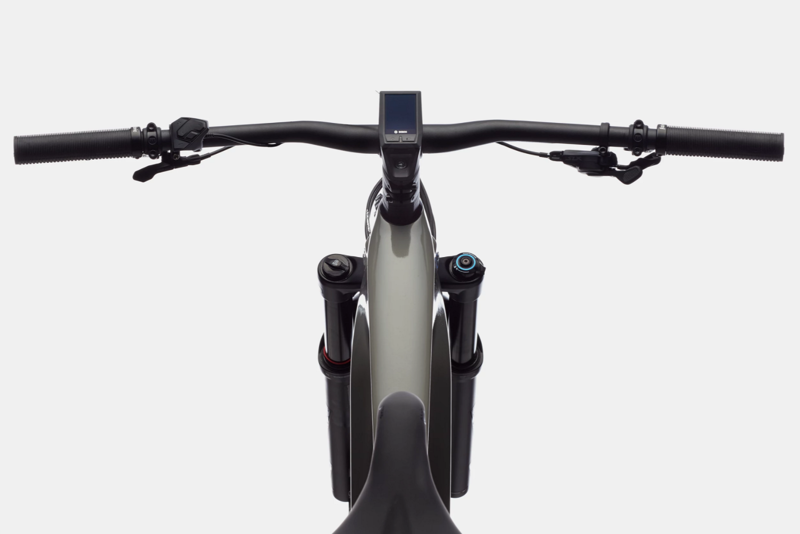 2021 Cannondale Habit Neo 2 Electric Mountain Bike in Grey-4